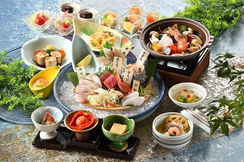 【春・夏・秋・冬】能登の里海会席