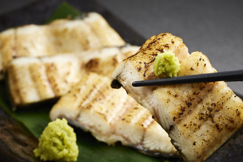 うなぎの白焼き・ハモと地魚盛り合わせ付きビュッフェ