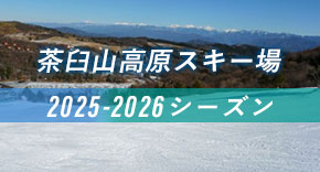 茶臼山高原スキー場 2025-2026シ