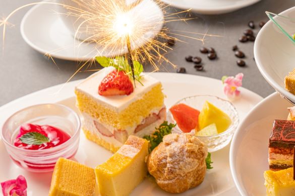 選べるオプション「Anniversaryデザート」