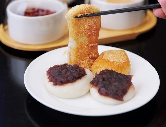 朝食で「ニコッ」