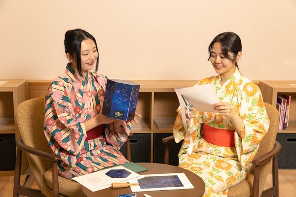 雨天時は星空のクラフトをご用意（有料300円）