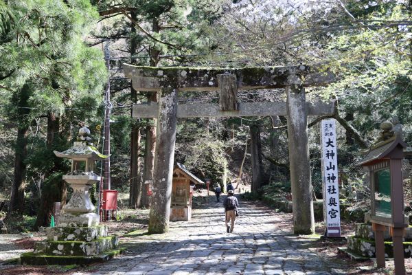 大山寺へ自由散策