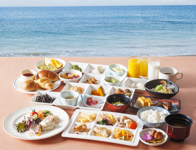 朝食ビュッフェ
