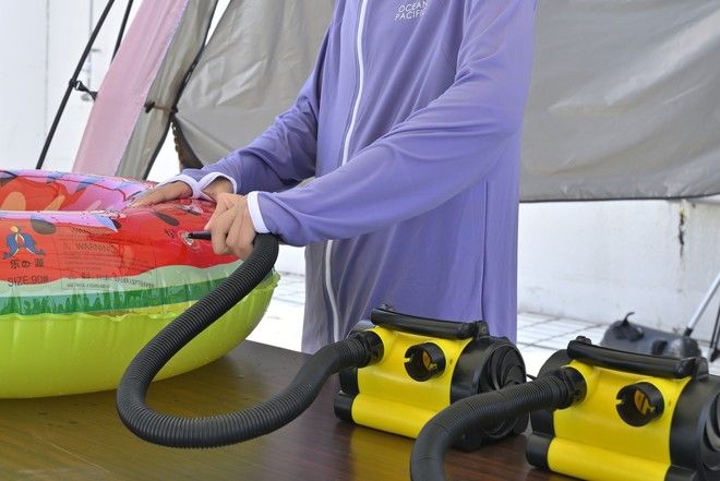 貸出用電動空気入れ