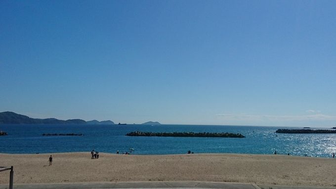 片男波海水浴場