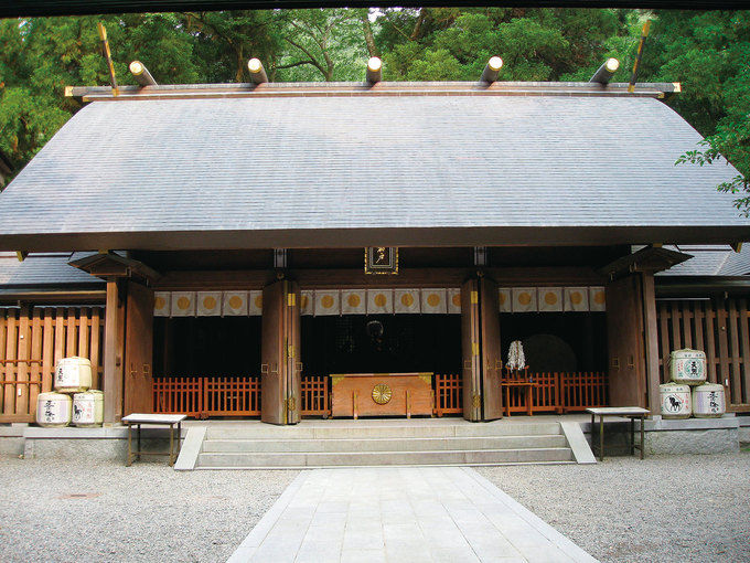 天岩戸神話の舞台<br>天岩戸神社