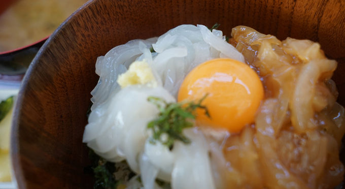 いか様丼／沖あがり食堂