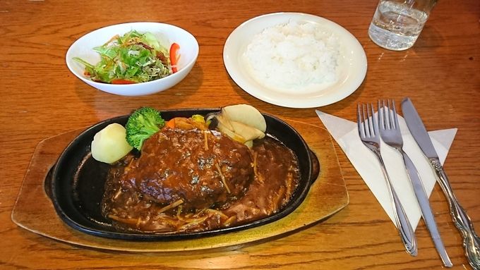 ハンバーグステーキ／平野屋