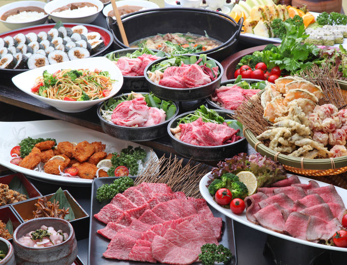 「西館」近江牛ディナービュッフェ９０分食べ放題（特定日限定）