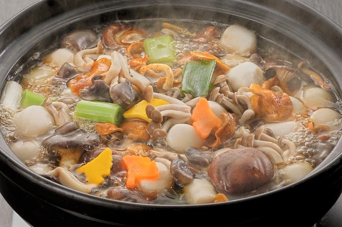 ９月～１１月　松茸土瓶蒸し＆福島牛すき焼き付き　きのこビュッ
