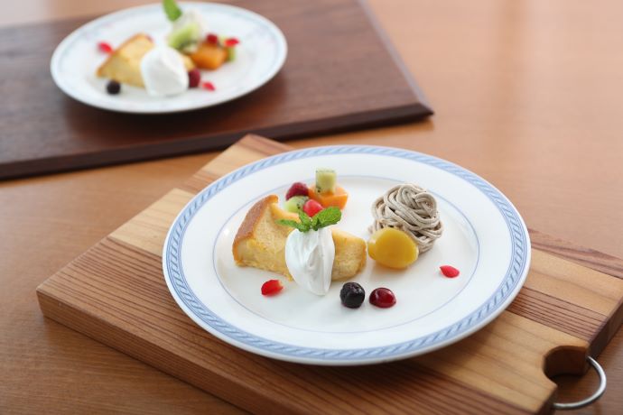 １日のスタートは奥大山の朝食で♪