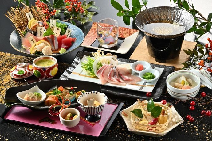 【春・夏・秋・冬】能登の里海会席