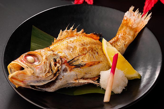 高級のどぐろ塩焼きサービス！秋のひるぜん高原ビュッフェ