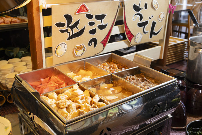近江の食材いろいろ　こだわりの朝食ビュッフェ(東館）