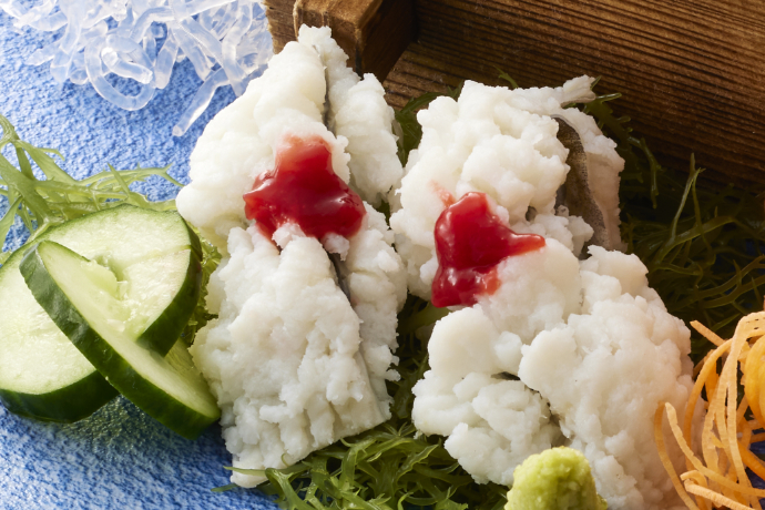 うなぎの白焼き・ハモと地魚盛り合わせ付きビュッフェ