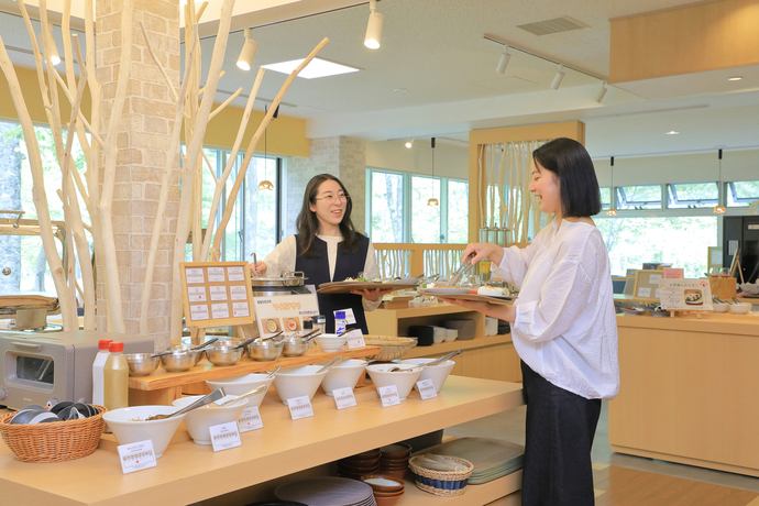 北海道の素材とソウルフードを楽しむ朝食