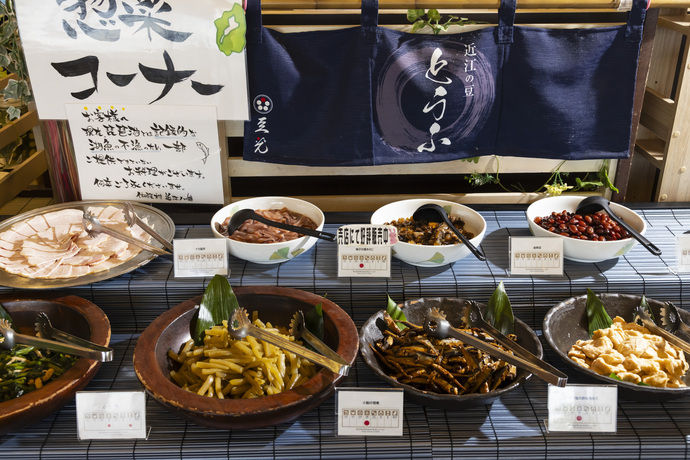 近江の食材いろいろ　こだわりの朝食ビュッフェ(東館）