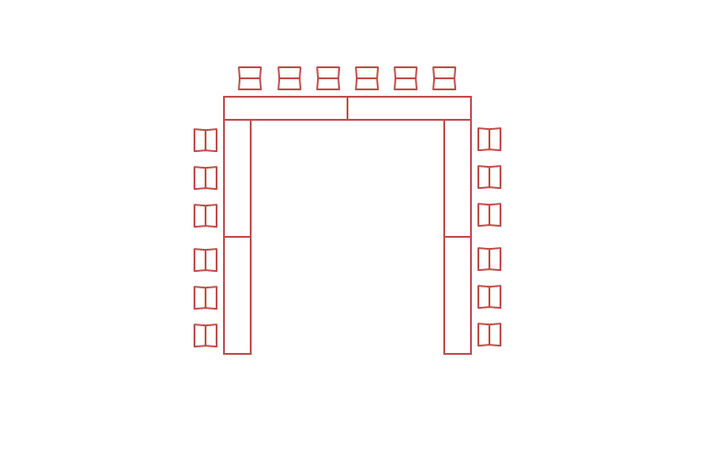 コの字