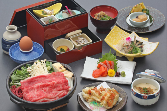予約制 近江牛と琵琶湖八珍(平日20名様以上・土日祝2名~)