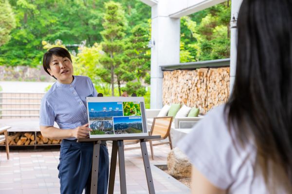 はじめの挨拶～常念岳のご紹介（名前の由来や標高などをご説明）