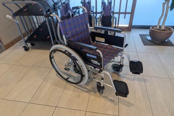 歩行が困難な方、車いすをご利用の方へ