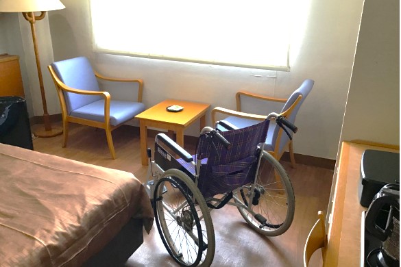 お風呂での介助や車椅子のままの入室ができるお部屋はこちら