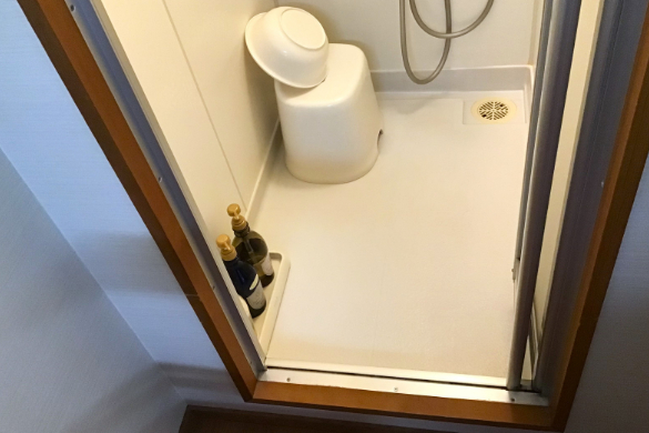 シャワーが付いているお部屋はコチラ