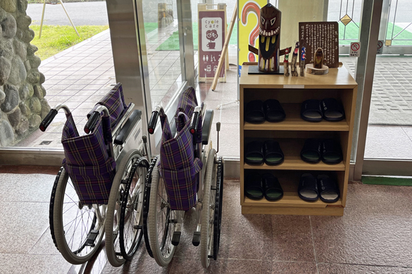 歩行が困難な方、車いすをご利用の方へ