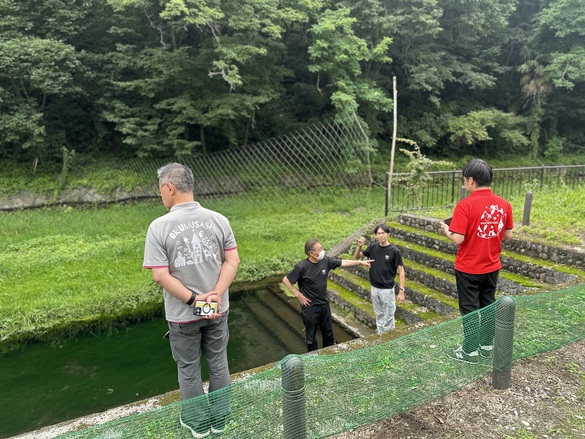 秩父 上町でホタル養殖の秘訣を学ぶ