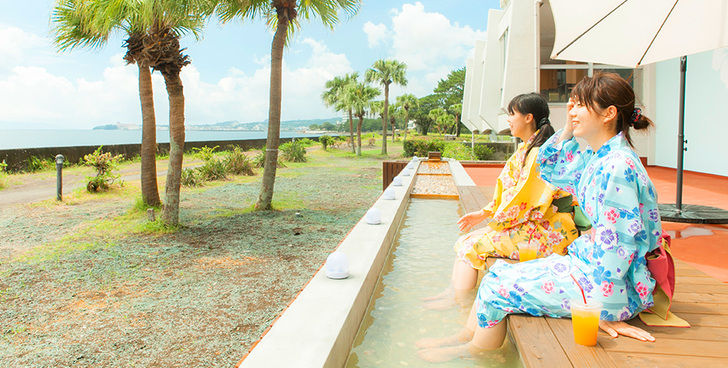 温泉足湯「癒流(ゆる)」