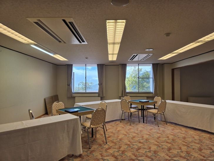 手積みマージャン室