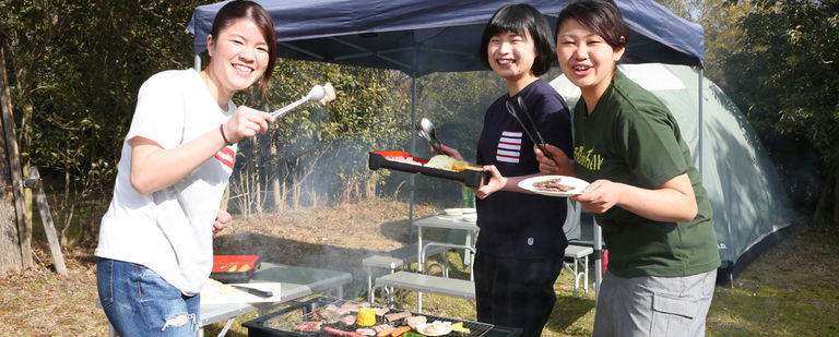日帰りでＢＢＱ