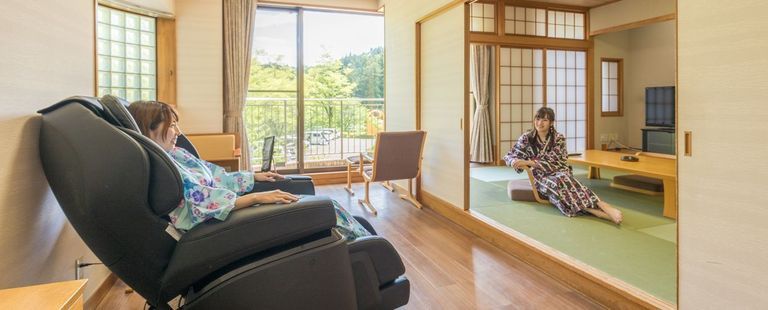 あがの館【バス・マッサージチェア付き】和室（１０畳）