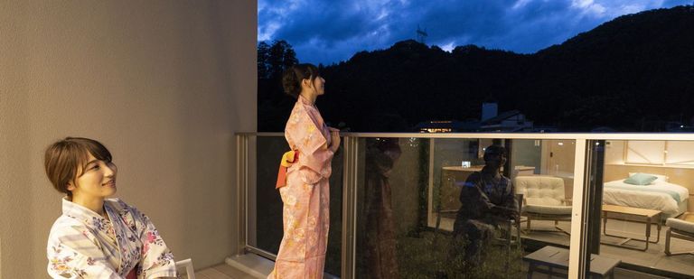 「新館：にしかわ館」和洋室・バルコニー付き（２～４階） 