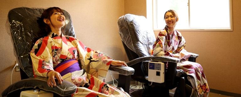 湯上りコーナーのご案内