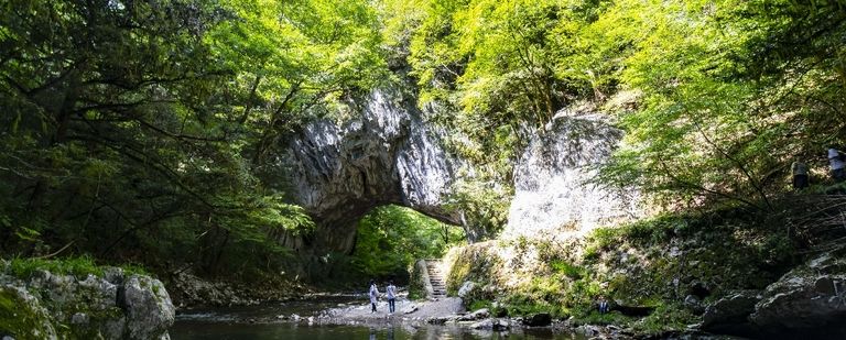 日本百景・国定公園「帝釈峡」
