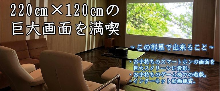 プライベートシアタールーム