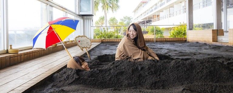 指宿名物砂むし温泉「癒砂（ゆさ）」