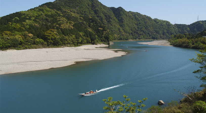 熊野川　川舟下り