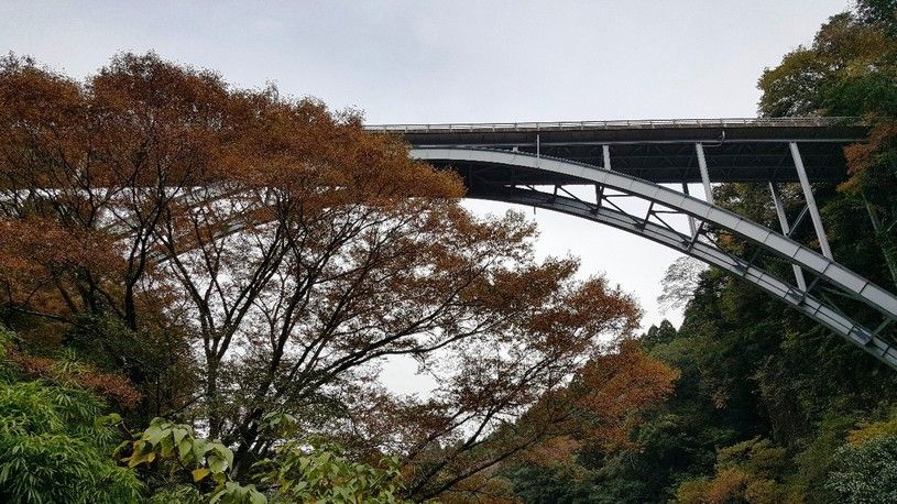 高千穂峡の紅葉