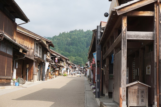 岩村　歴史の街並み