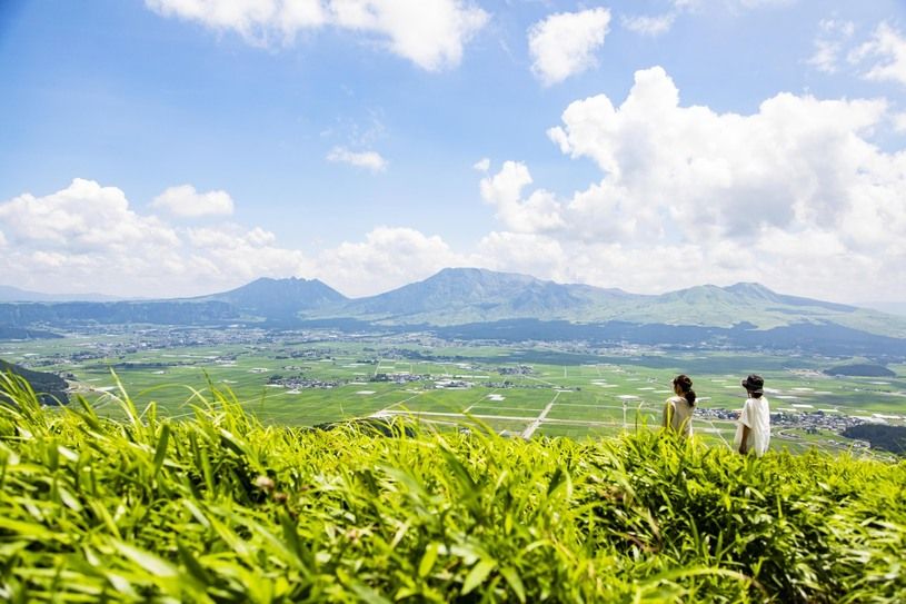 涅槃像を望む<br>～大観峰～