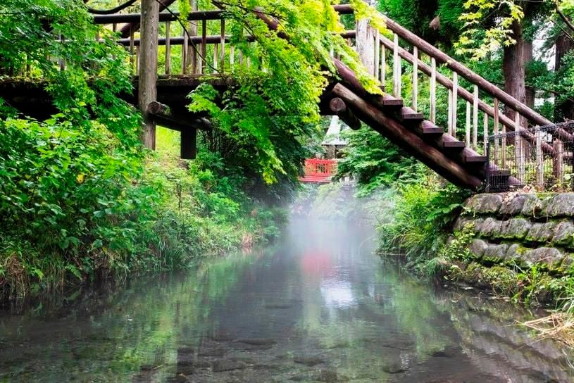 日本名水百選～白川水源～