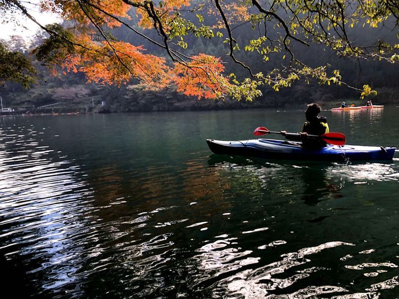 蘇陽峡（そようきょう）の紅葉
