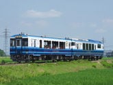 初夏の【会津鉄道お座トロ展望列車】