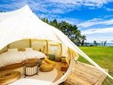 休暇村にグランピングサイトができました