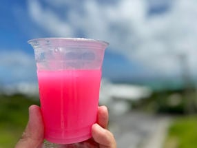 「ピンク玄米」知らない食べ物 知らない飲み物も旅の楽しみ!