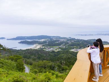 祝・亀山モノレール開業！＆休暇村で三陸の海の幸を浜焼き！