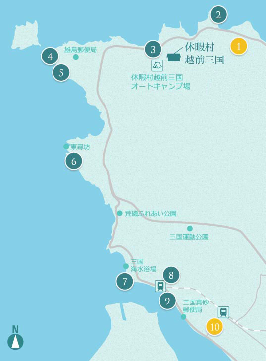 ウォーキングコース